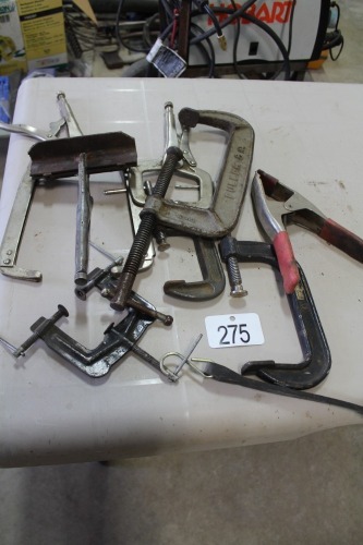 ASSORTMENT OF CLAMPS