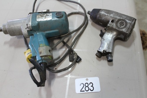 1/2" ELECTRIC WRENCH, 1/2" AIR WRENCH