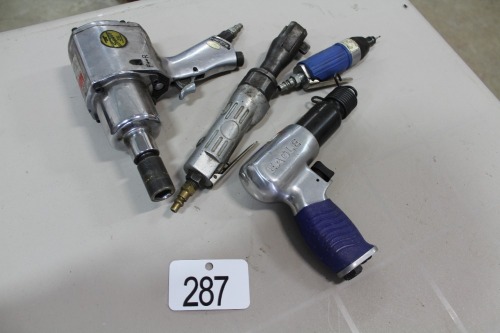 1/2" AIR WRENCH, AIR CHISEL, AIR DREMEL