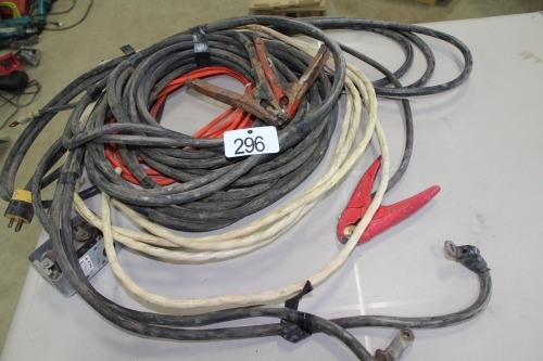 HEAVY DUTY EXTENSION CORDS, BOOSTER CABLES