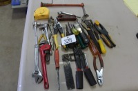 ASSORTMENT OF SHOP TOOLS