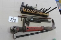 ALLEN WRENCHES, NAIL PULLER, PRY BAR