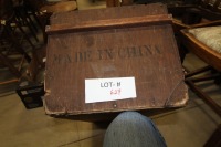wooden box - made in china
