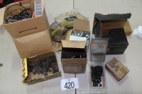 ASSORTMENT OF O-RINGS, SET SCREWS