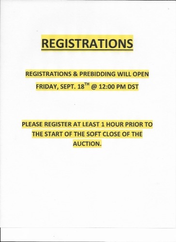 REGISTRATIONS