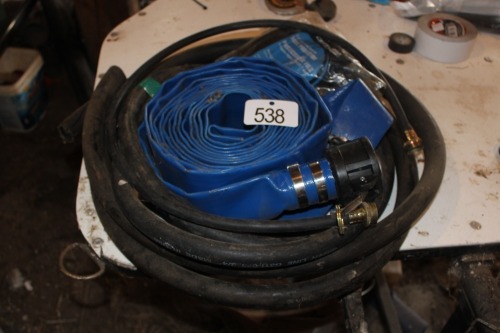 2" LAY FLAT HOSE, FUEL HOSE