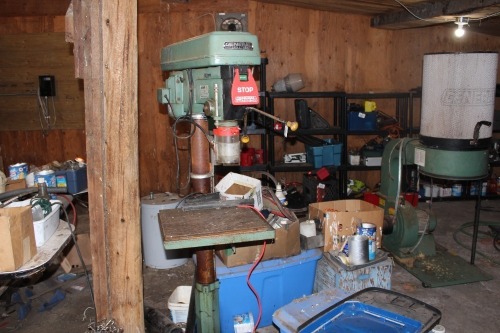 GENERAL INTERNATIONAL DRILL PRESS W/ 1 HP MOTOR