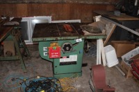 GENERAL TABLE SAW W/ EXTENSION, BLADES