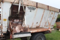 HARSH MIXER WAGON W/ 425/65R 22.5 TIRES