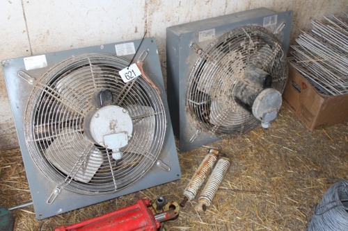 2 - 18" BARN FANS