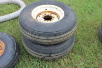 2 - 11L/15 TIRES & RIMS