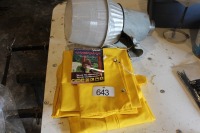 NEW RAIN SUIT, YARD LIGHT