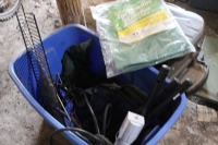 PORTA CHEF BBQ, COLEMAN 2 BURNER PROPANE STOVE, CAMP SUPPLIES