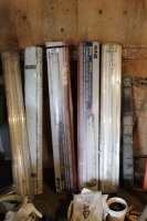 2 - NEW & 3 - USED FLORESCENT LIGHT FIXTURES