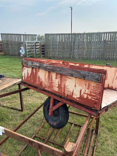 3' X 4' TIPPING GARDEN CART