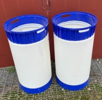 2 - BLUE TOP BARRELS