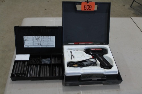 SOLDERING GUN, QTY. OF ROLL PINS