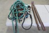 7 - ROPE HALTERS, WHIP, HOOF TRIMMERS