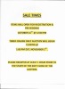 SALE TIMES