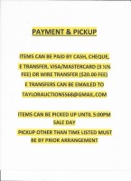 PAYMENT & PICKUP