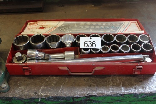 3/4" DRIVE SOCKET SET