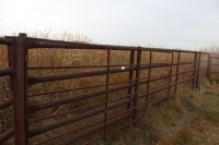 30' FREE STAND PANEL 2 7/8" - 5 BAR W/ 12' 360 GATE