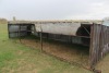 20' CALF SHELTER W/ STEEL PIPE FRAME