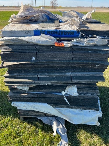 APPROX. 25 BUNDLES OF DUAL GREY SHINGLES