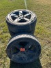 3 - 225/50R17 TIRES & 4 - 5 BOLT RIMS