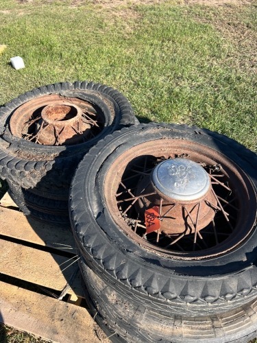 PALLET OF 17" SPOKED RIMS