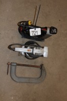 ELECTRIC SCROLL SAW, SANDER, C - CLAMP