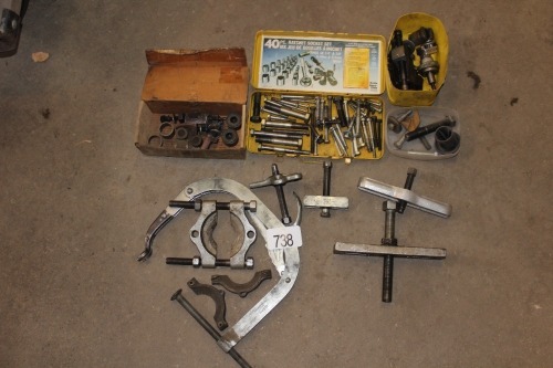PULLER ACCESSORIES, SPRING COMPRESSOR
