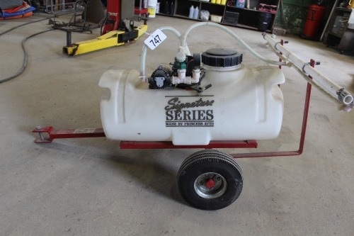 TOW BEHIND YARD SPRAYER