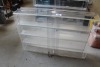 2 - PLASTIC DISPLAY CASES