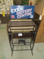 METAL BATTERY RACK