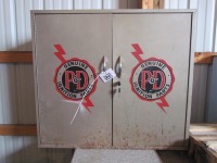 P&D METAL IGNITION PARTS CABINET