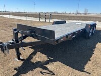 NEW 2022 20' PRECISION BUMPER HITCH FLAT DECK