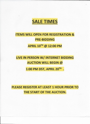 SALE TIMES