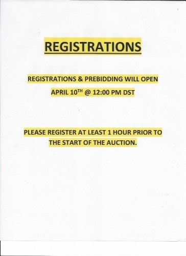 REGISTRATIONS