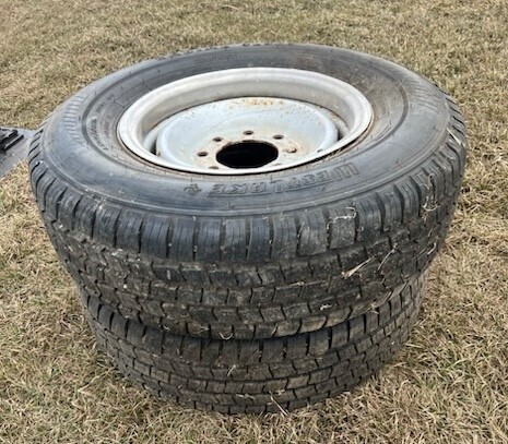 2 - WESTLAKE LT 245/75R16 ON STEEL RIMS