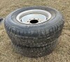 2 - WESTLAKE LT 245/75R16 ON STEEL RIMS