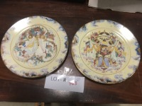 2 collector plates "Heavenly Heralds", "Mystical Chimes"