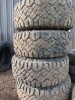 4 - GOODYEAR DURATRAX 33 X 12.50 RT15 LT