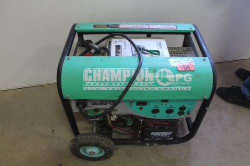 CHAMPION 5000 WATT PROPANE GENERATOR