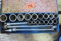 3/4" DRIVE SOCKET SET