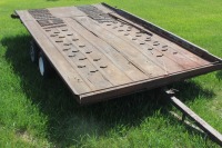 HOMEBUILT 6' X 10' SNOWMOBILE TRAILER