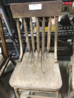 wooden chair (needs repair)