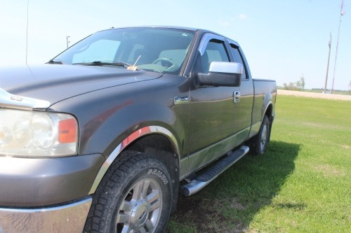 2008 F150 TRITON W/ AMOST NEW TIRES, FRONT END STEERING REPLACED (NOT SAFTIED)