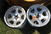 4 - ALUMINUM 5 BOLT RIMS