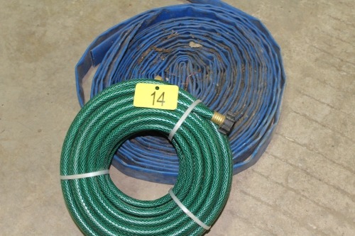 NEW GARDEN HOSE, LAY FLAT HOSE